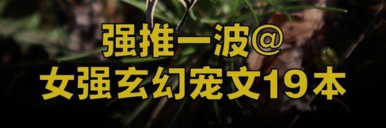 強推一波@女強玄幻寵文19本